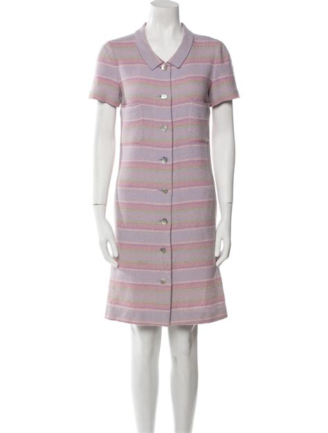 chanel vintage mini dress|chanel knee length ladies dresses.